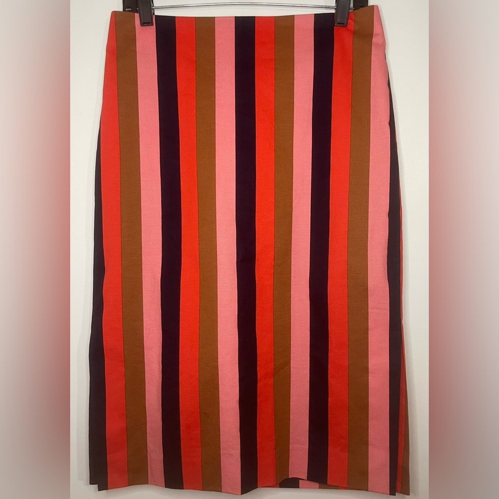 Ann Taylor Striped Pencil Skirt